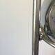 Eyeball floor lamp in chromed metal