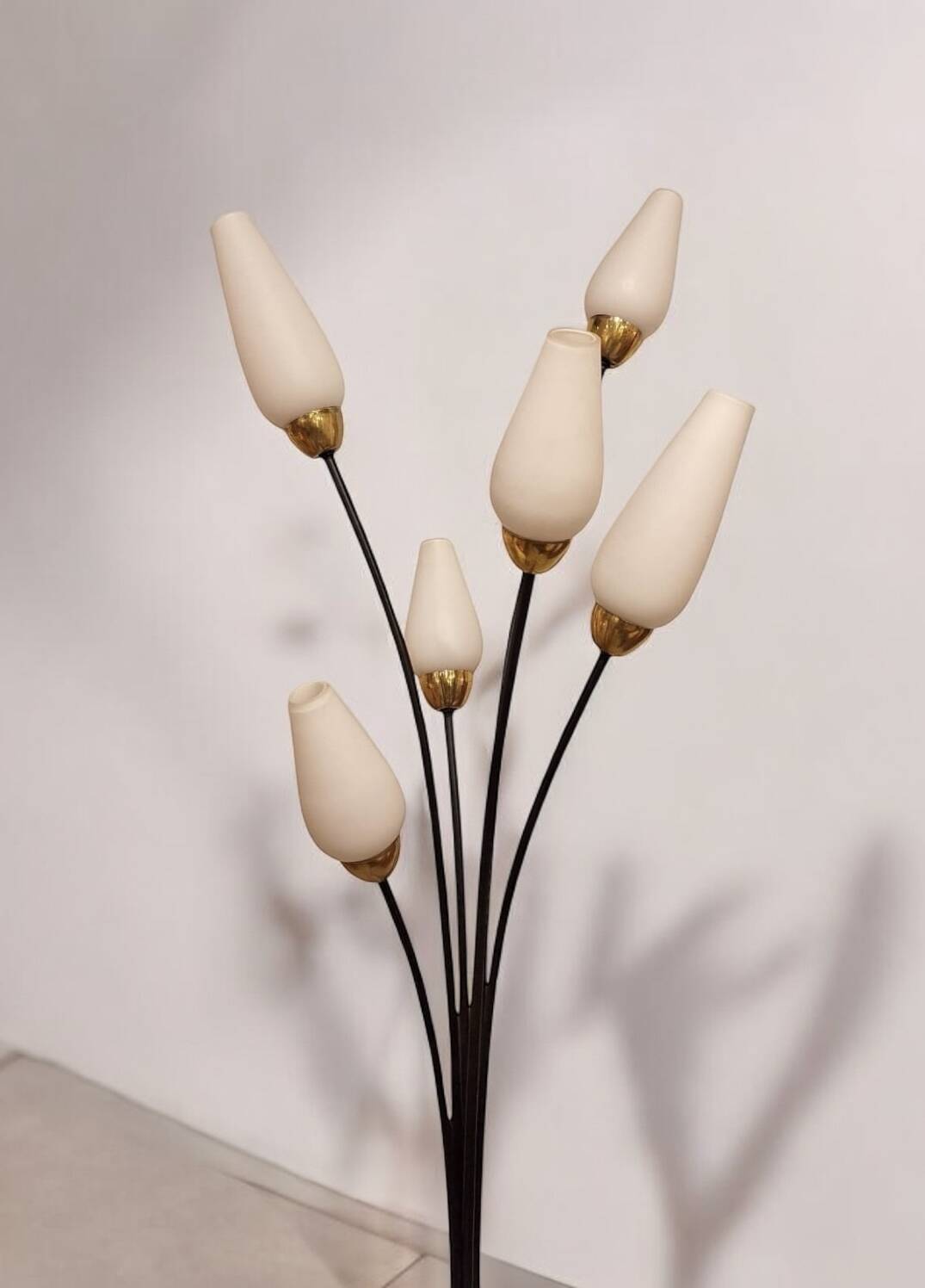 6-branch floor lamp 1950