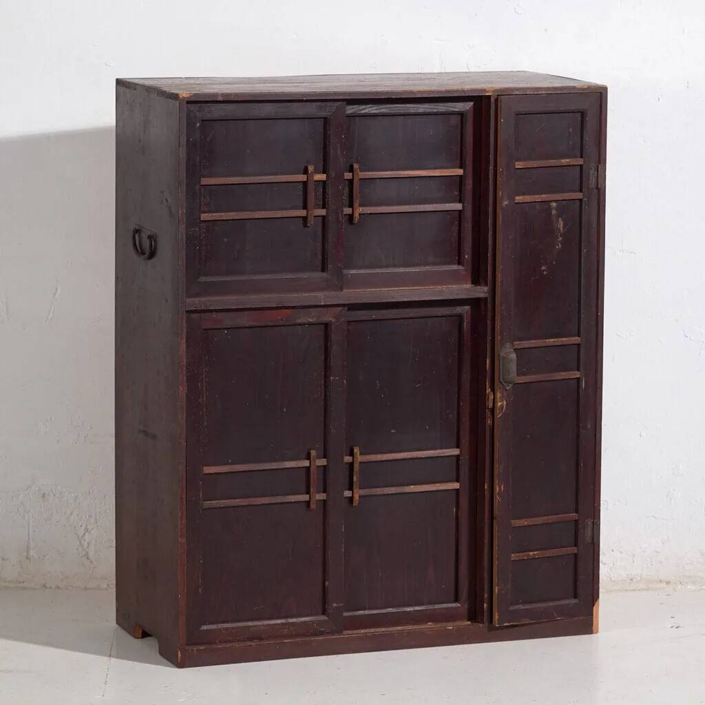 Old Japanese Tansu wardrobe – Showa period (c.1926-1970) #17