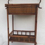 Portable bamboo worker furniture