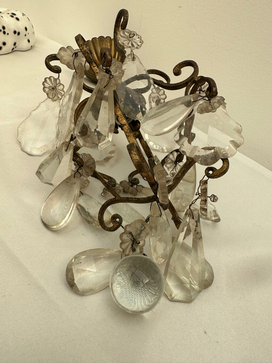 Chandelier in Pampilles Louis XV style