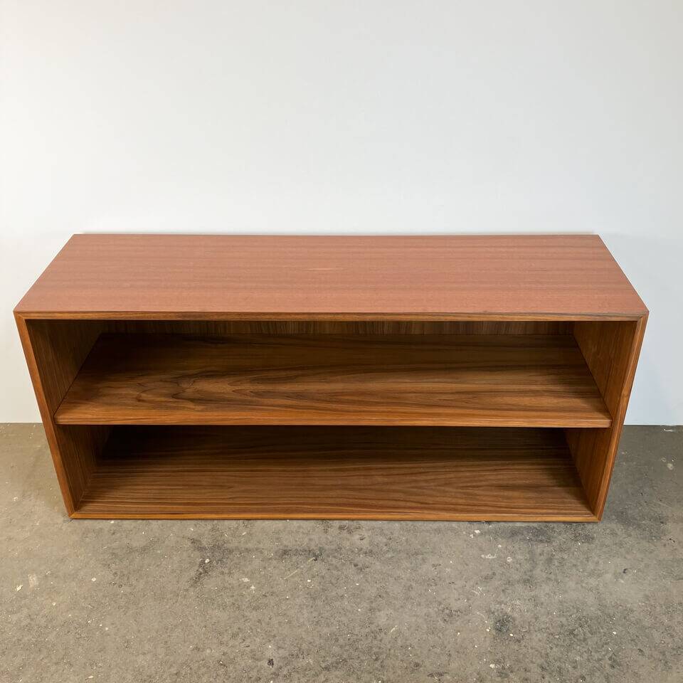 Small vintage shelf by TEPE, walnut, 60s