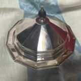 Gainsborough stamped silver plated butter dish