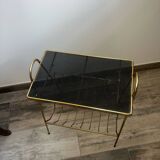 Magazine holder end table