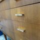 Modernist drawers 4 drawers and brass handles. 1960