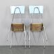 1970s Set of Five Dining Chairs , Italy