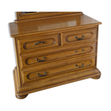 Solid wood chest of drawers