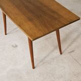 Ton Bystrice Thonet 1960 wooden coffee table