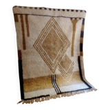 Handmade Moroccan rug, Berber wool rug 150/250 cm.