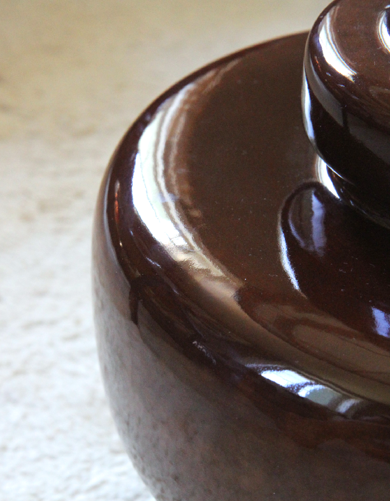 Ceramic lamp of the 1970s - H119