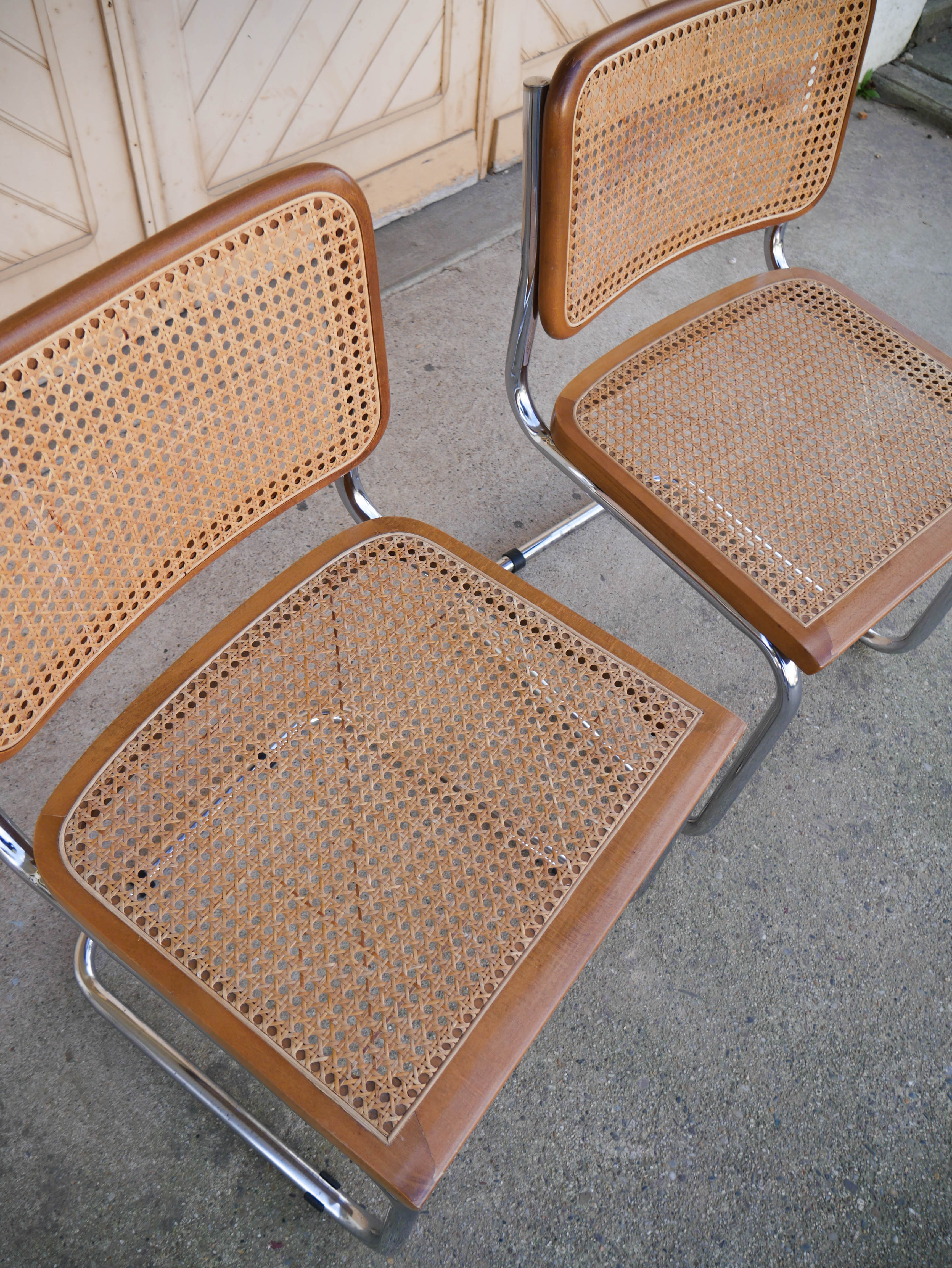 Marcel Breuer B32 chairs