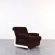 Fauteuil de salon allemand du milieu du siècle, années 1970.