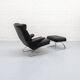 Fauteuil pivotant et ottoman Cor des années 1970