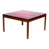 Scandinavian Modern Enameled Coffee Table by P. Törneman and David Rosén for NK