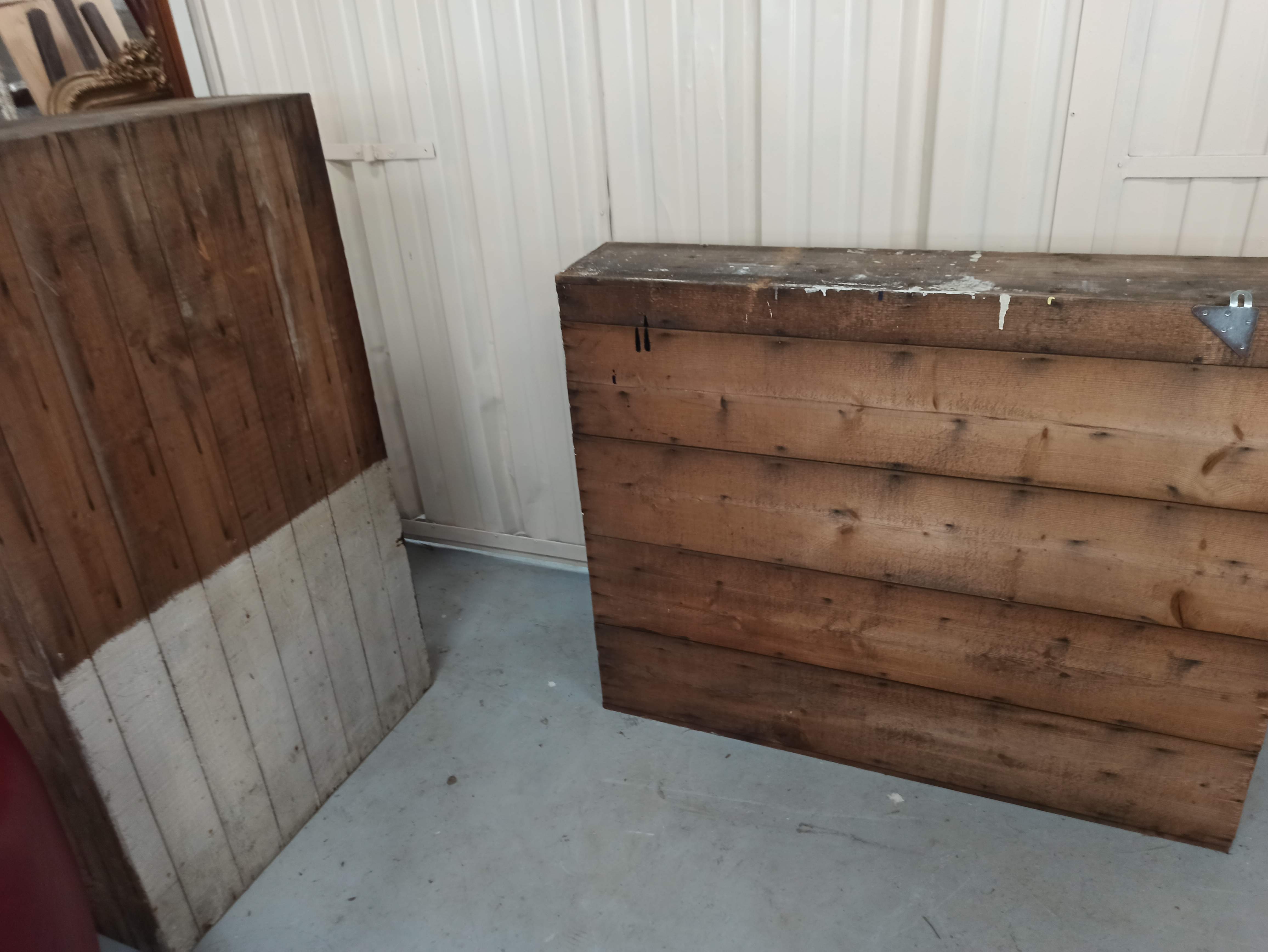 Duo of trade furniture sorting of the post shelf storage