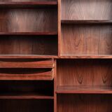 Shelf and bar furniture, Danish, in Rosewood and Brass, Erik Brouer 1960.