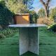 Marble dining table 1980