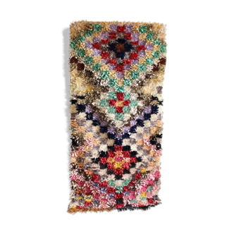 Boucherouite berber rug 213x103cm