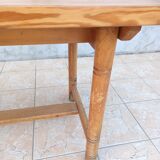 Vintage solid pine table