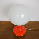 Midcentury All glass Table Lamp for Valasske Mezirici, Czechoslovakia, 1970s