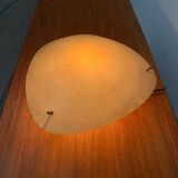 1960s minimalist fibreglass ceiling lamp