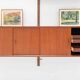 Wall unit with 4 modules by P. Cadovius