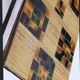 Adrien audoux & frida minet (20th century), dining table in stained rattan,