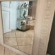 trumeau mirror from the 1920s in painted wood