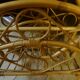 Magazines vintage rattan door