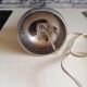 Foot Lamp bedside office chrome 1950 60