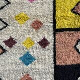 large new multi-colored Berber beni ourain rug 180x280 cm