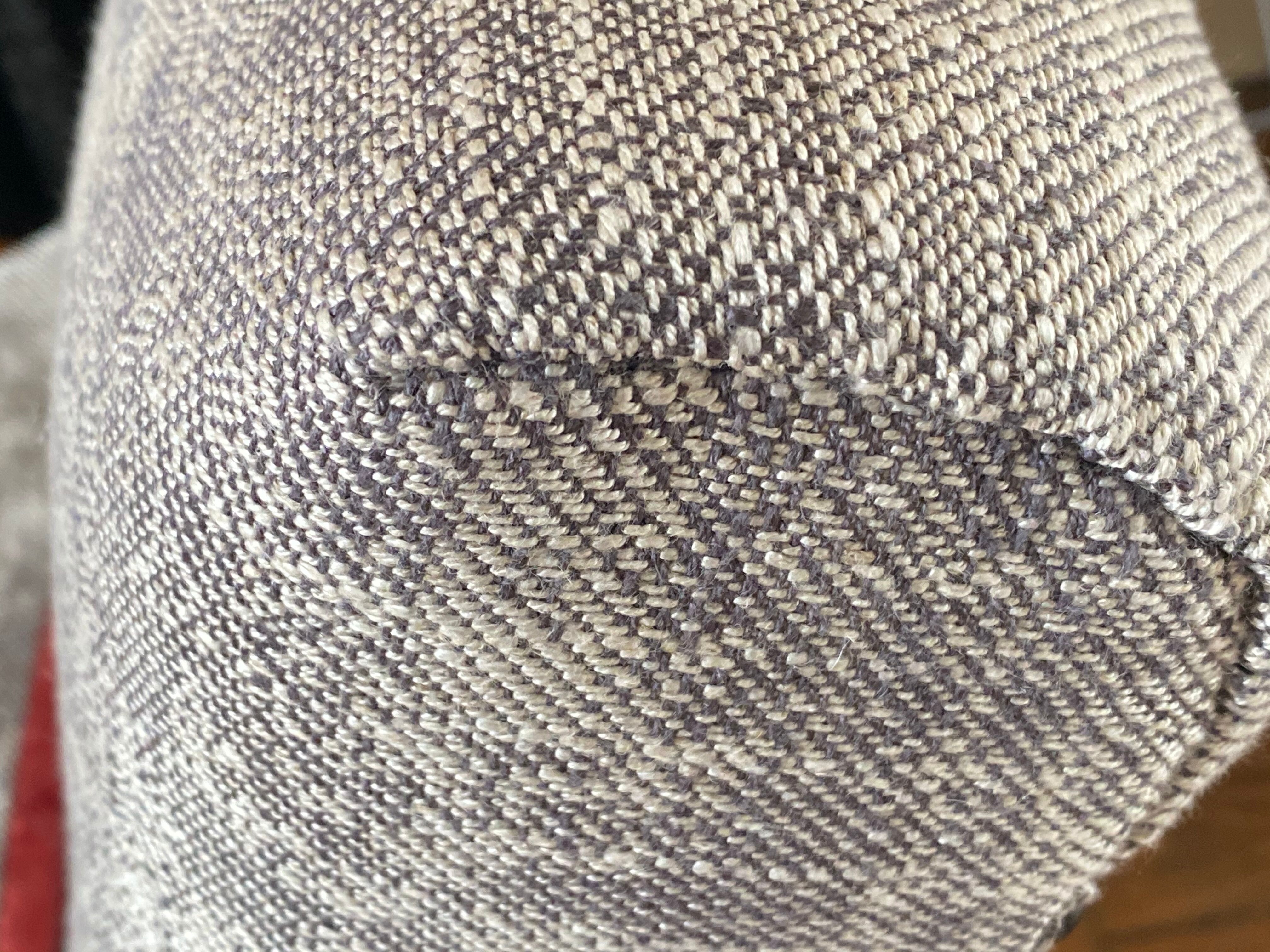 Pair of Scandinavian feet compasses armchairs