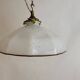Suspension Ceiling light in marmoreal glass