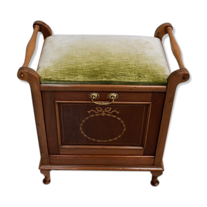 Tabouret porte-revue anglais en