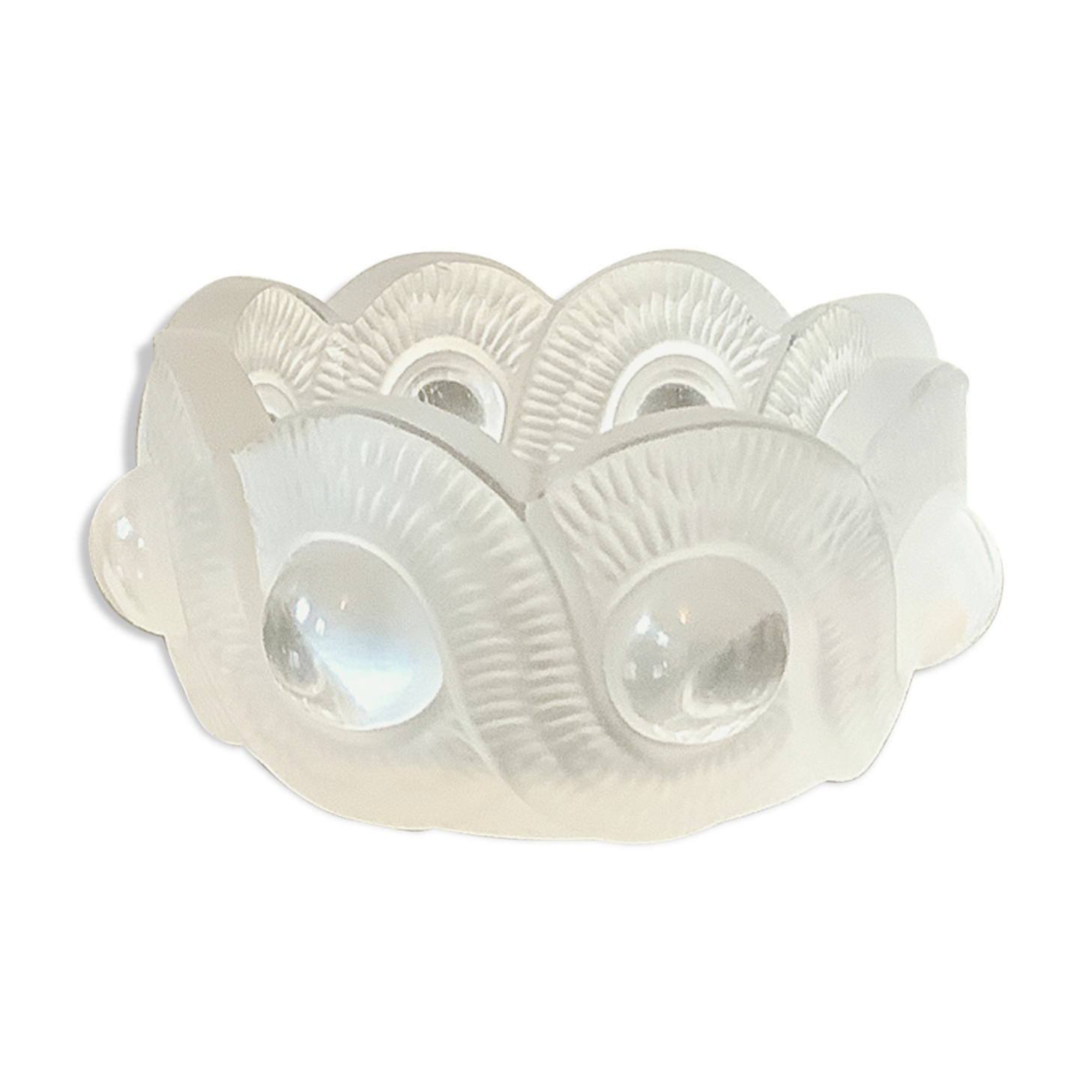 Lalique Gao ashtray signed