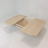 Italian Travertine Bar table or Coffee Table, 1980s