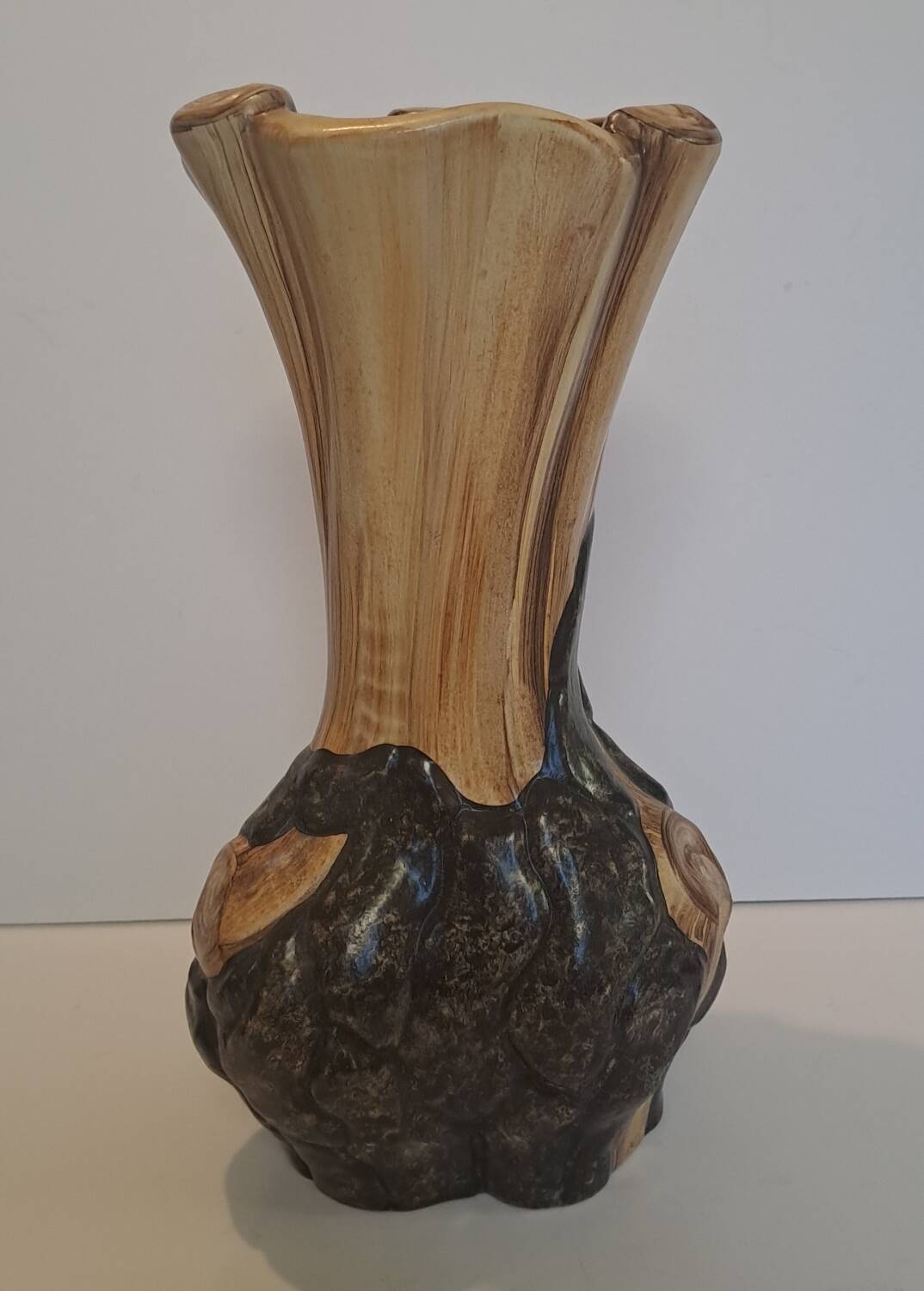 Cérart Monaco faux wood vase