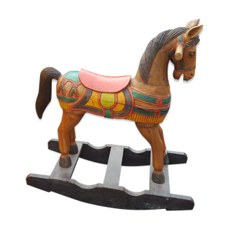 Former big rocking horse wood