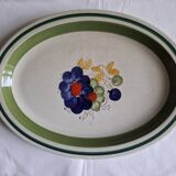 Large oval ceramic platter