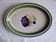 Large oval ceramic platter