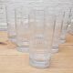 Set 6 glasses a orangeadz Baccarat Nancy