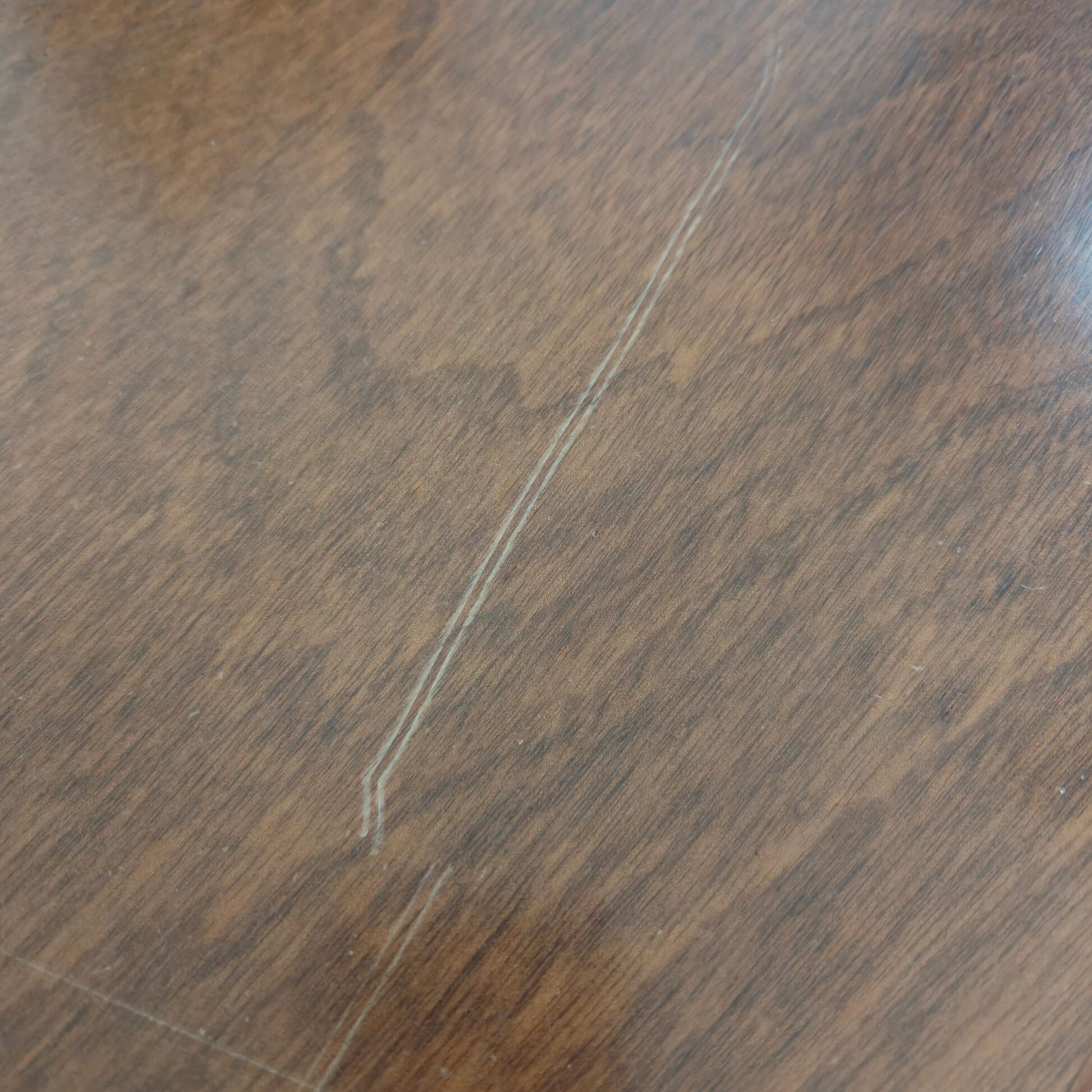 Late 20th century English campaign style desk