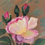 Roses signed Delaine