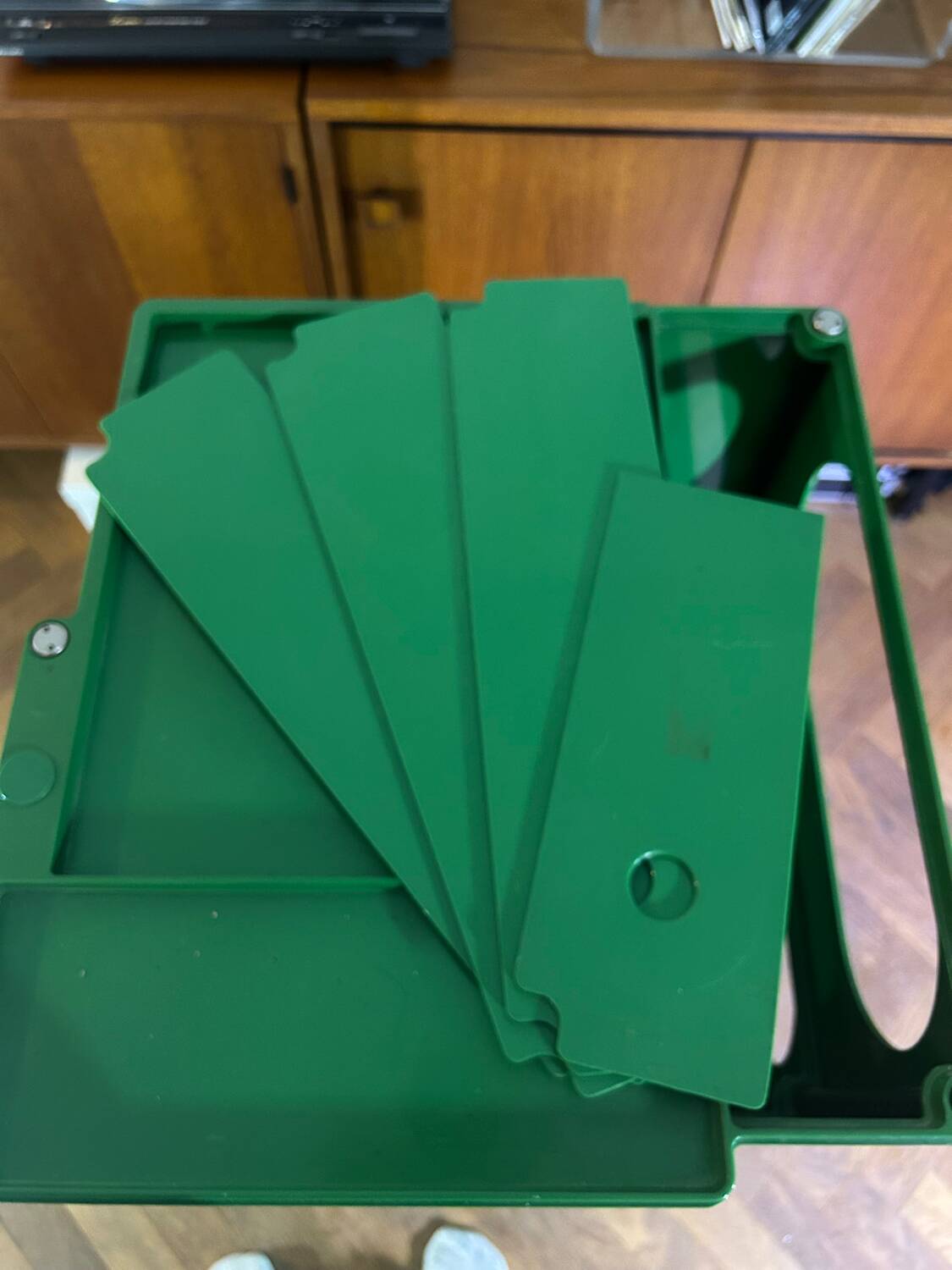 BOBY dessert trolley designed by Joe Colombo, 1970s.