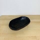 Ethnic style wooden fruit bowl
