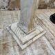 Set of 4 marble columns or pedestals.