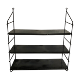 Vintage metal thong shelves