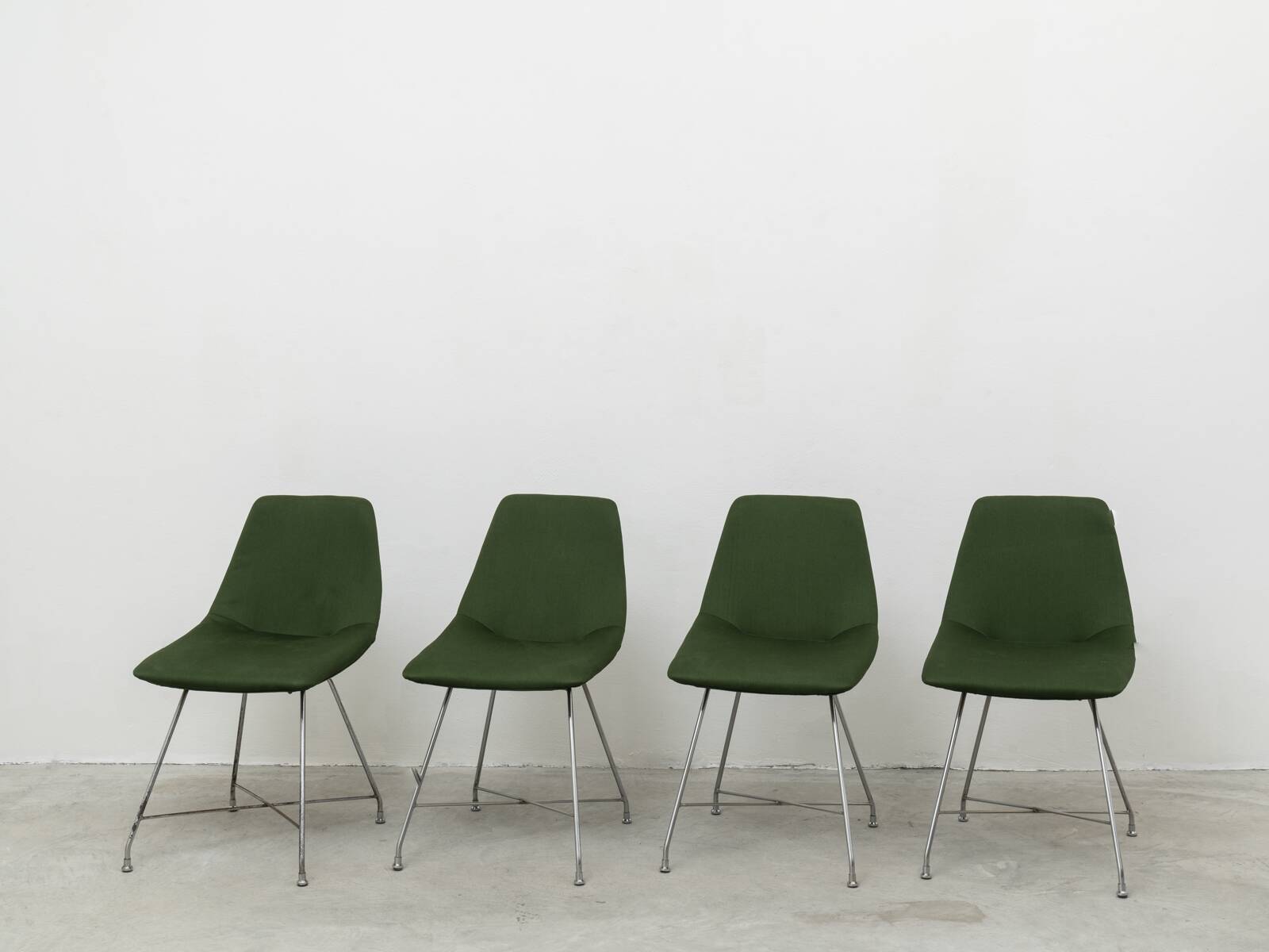 Chaises "Aster" Augusto Bozzi pour Saporiti, 1954, set de 4
