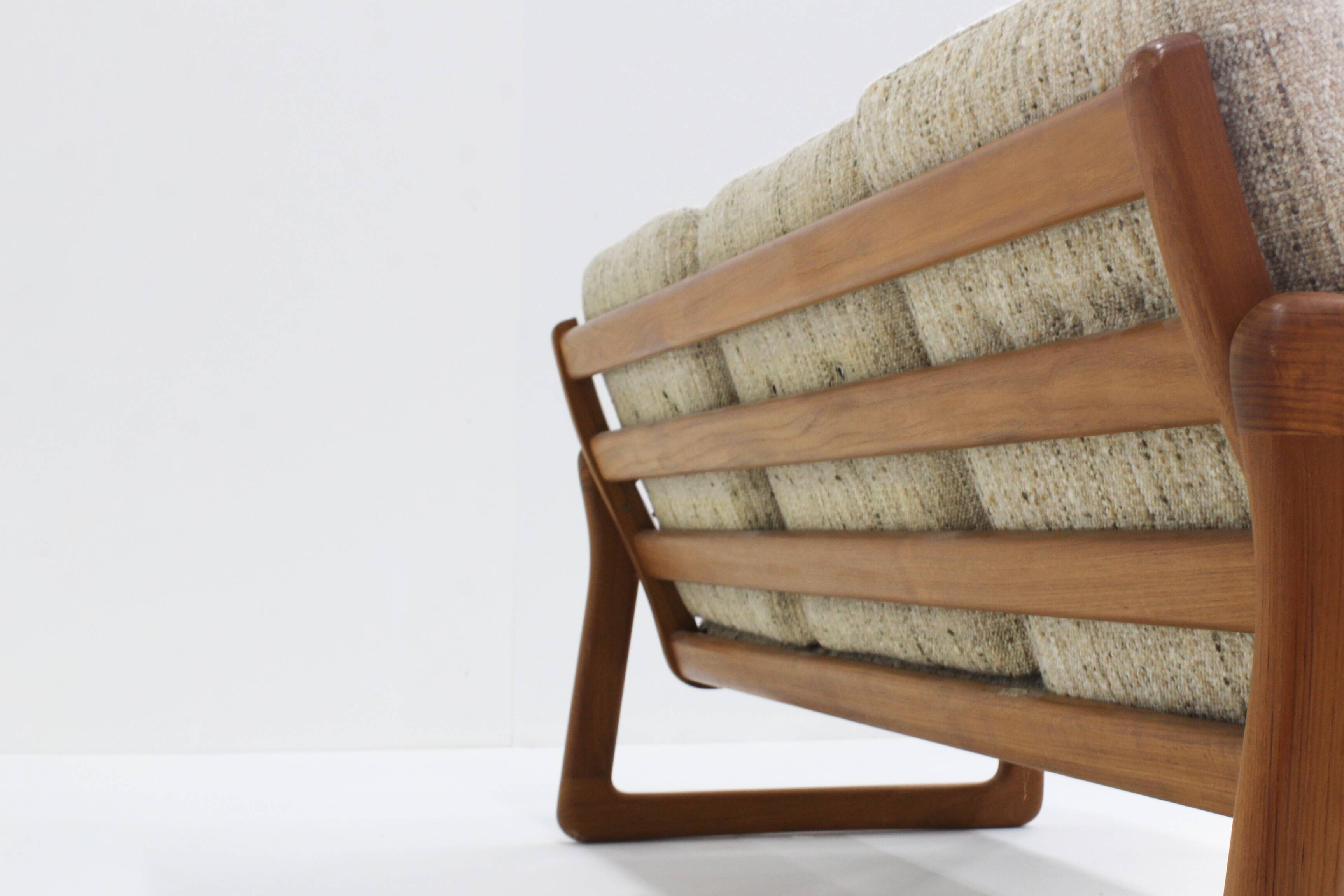 Vintage Mid century sofa solid teak Holstebro MöbelFabrik 1960s