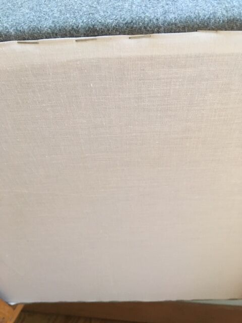 Scandinavian armchair compass feet